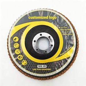Disco de Láminas de Cerámica de Alta Resistencia para Pulir, 125 mm, Grano 60, Disco de Láminas para Acero Inoxidable - Product Image 4