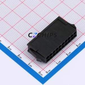 HC-MX3.0-2*10EY-05 Housing (Wire-to-Board / Wire-to-Wire) P=3mm Connector 2x10P 3mm Micro-Fit (MX 3.0) 3mm - Product Image 2