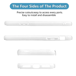 Cover per Telefono Prosub Bianca in PBT 3D per Sublimazione, Protezione Antiurto per X/<span class=keywords><strong>XR</strong></span>/XS Max - Product Image 3