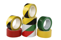 Ruban de marquage de sécurité pour sols, 2 po x 36 yds, en PVC vinyle haute résistance, pour allées d'entrepôt et usines