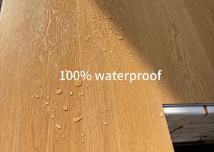 <span class=keywords><strong>Planche</strong></span> de vinyle SPC confortable de 5 mm avec sous-couche intégrée, imperméable et ignifuge, garantie de 5 ans, installation par clic, design moderne - Product Image 6