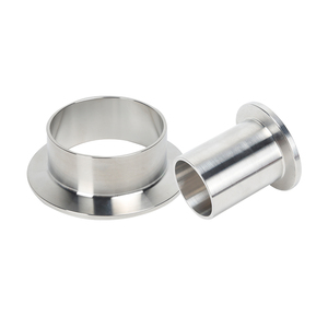 تركيبات شفة KF/NW بدون كعب نصف حلمة SS304 صلب مقاوم للصدأ L = 20/30/40/50 توقف البضائع - Product Image 5