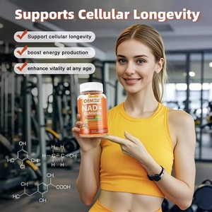 OEM NAD (Nicotinamide Adenine Dinucleotide) Soutient la santé cellulaire anti-âge, compléments NAD+ avec vitamines B3, <span class=keywords><strong>D3</strong></span> et zinc - Product Image 4