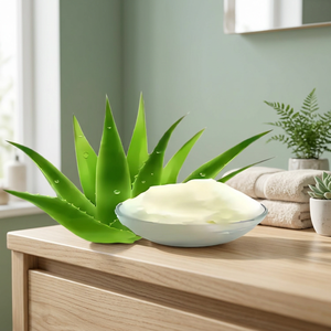 Manteca de Aloe Pura a Granel, Ingrediente Cosmético, Manteca Vegetal Hidratante para Crema para el Cuidado de la Piel, Loción Corporal, Acondicionador para el Cabello - Product Image 3