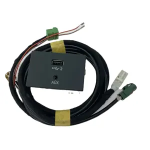 MIB 2 CarPlay MDI USBAUXプラグソケットスイッチボタン8V0 035 708 8V0035708 FOR Audi A3 8V Q2