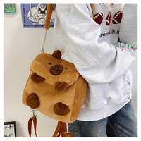 Nouveau Sac à Dos en Peluche Doux et Mignon Personnalisé en Forme de Chat pour Filles et Enfants, Sacs à Bandoulière Quotidiens pour Cadeaux d'Anniversaire et Sacs d'École