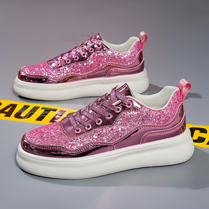 Breathable low-top canvas <b>shoes</b>, large size, boyfriend-style <b>work</b> <b>shoes</b> with sequins, casual <b>shoes</b> - Product Image 1