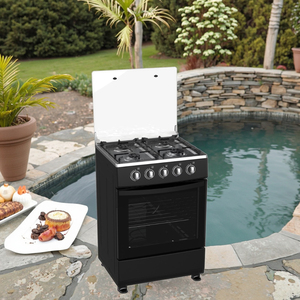 Kitchen Combustible Gas Oven Connected Upright Multifunctional Intelligent Household Outlets Range Stove 4 Burner Freestanding - Product Image 1