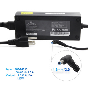 Caricabatterie per laptop Ele-Gate 19,5 V 6,15 A con punta blu per alimentatore notebook - Product Image 4