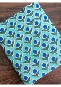 Tissu en coton 100 % biologique imprimé à la main à Jaipur (Inde), technique de tissage peigné, pour vêtements, sacs et confection de robes, vente en gros - Product Image 5