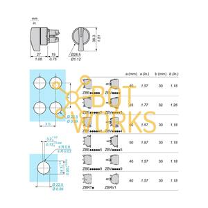 Schneider Electric ZB5AJ4C0 - Neuf - Product Image 1