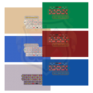 Mantel de Ruleta de Alta Calidad YM, Diseño OEM, Impermeable, para Mesa de Póker de Casino, Impresión Personalizada, Tapete de Póker - Product Image 2