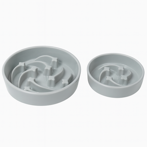 Bol à nourriture lente pour animaux de compagnie en céramique, directement de l'usine, motif solide élégant, assiette pour chien avec design antidérapant, alimentation saine pour chien et <span class=keywords><strong>chat</strong></span> - Product Image 4