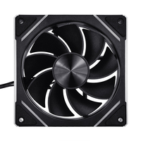 Ventilador de CPU con Espejo ARGB, Controlador de Refrigeración, Juego de Ventiladores de 120 mm para Caja de PC ATX, Refrigeración Colorida para Computadora, 12 V, Silencioso para Juegos
