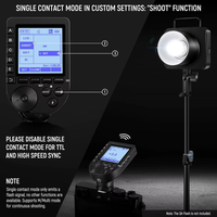 Disparador de Flash Inalámbrico TTL HSS NEEWER QPRO F para Flash de Cámara