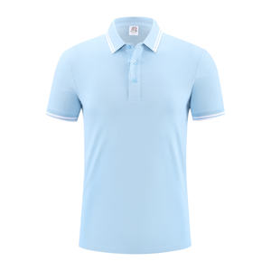 Customized Men Quick Dry <b>Polo</b> <b>Shirts</b> <b>Women</b> 200Gms 100% Cotton Solid Color Short-sleeved Outdoor Sports T <b>Shirt</b> Adult Casual Tees - Product Image 5