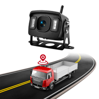 Cámara Inalámbrica 4G Avanzada para Camiones con Cámaras Delantera y Trasera, Rastreo GPS, Visión Trasera de Larga Distancia, Resistente al Agua IP67, 1080P HD
