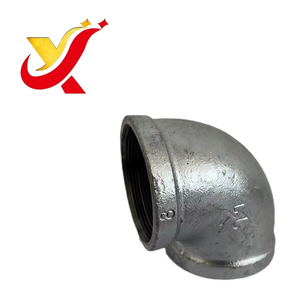 Dễ uốn sắt gi phụ kiện đường ống 90 độ mạ kẽm khuỷu tay cho hệ thống phòng cháy chữa cháy Kỹ thuật đúc - Product Image 2