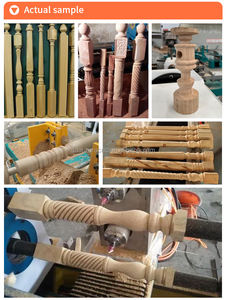 <span class=keywords><strong>Tour</strong></span> <span class=keywords><strong>à</strong></span> <span class=keywords><strong>bois</strong></span> CNC <span class=keywords><strong>à</strong></span> servomoteur <span class=keywords><strong>à</strong></span> 2 broches certifié CE AR1530 1520 1516 1512 pour pièce de 300mm de diamètre 1500mm - Product Image 6