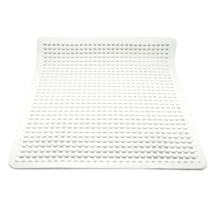 Tapis de douche 52x52 cm blanc antidérapant pour la protection du sol de la douche - Product Image 1