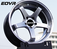 Ruedas EVOR de 19, 20, 21, 22 y 23 Pulgadas, Estilo de 2 Piezas, 5x130, 5x114.3, 5x120 para Lexus Z06, Ranger Rover, BMW, Audi