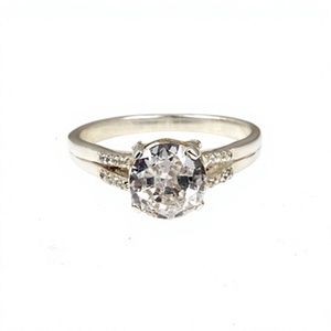 Christmas Handmade 7x9mm Oval Natural Crystal <b>Quartz</b> Cocktail Wedding <b>Ring</b> Solid 925 Sterling Silver Trendy Women Propose - Product Image 1