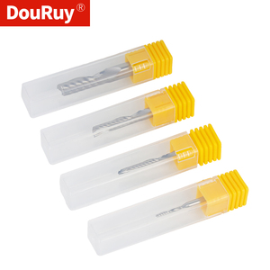 Douruy A + Duy Nhất Sáo Lên Cắt End Mill O Sáo <span class=keywords><strong>Router</strong></span> Bit Cho Gỗ MDF Cắt <span class=keywords><strong>CNC</strong></span> <span class=keywords><strong>Router</strong></span> Tùy Chỉnh ODM OEM Hỗ Trợ - Product Image 4