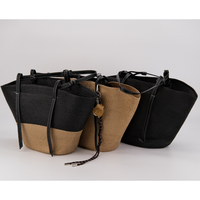 Femmes 2025 nouveau été voyage plage sac fourre-tout grande capacité tressé paille unique sac à bandoulière grand sac