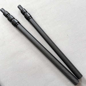 Tubo de <span class=keywords><strong>Fibra</strong></span> de Carbono de Gran Diámetro, Tubo de <span class=keywords><strong>Fibra</strong></span> de Carbono 3K Personalizado - Product Image 4