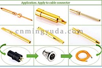 Adaptador Macho Amphenol de 6 y 16 Pines, Conector 2A con Clasificación IP20, Certificado ISO9001, Modelo Personalizado para Automóvil ISO Rolling Demon Slayer