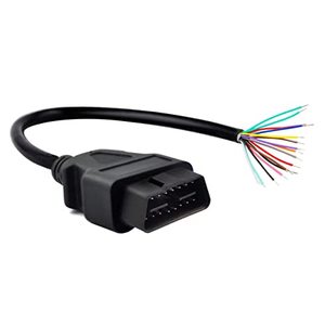 OBD ขั้วต่อชาย J1962เพื่อเปิดปลั๊กสายการวินิจฉัย OBD สายต่อขยาย OBD2 pigtail DIY อะแดปเตอร์ USB Mobley 30ซม. - Product Image 6