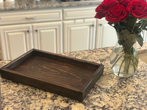 Wooden Tray <b>Coffee</b> <b>Table</b> <b>Storage</b> - Product Image 2
