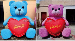 Reclame Opblaasbare Dieren Speelgoed Matras Pop Park Commerciële Versieren Grote Kerst Gigantische Opblaasbare Teddy <span class=keywords><strong>Gummy</strong></span> Ijsbeer - Product Image 5
