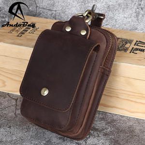 กระเป๋าคาดเอวหนังแท้ Crazy Horse รุ่น AndoBag สำหรับผู้ชาย วัยรุ่น สไตล์ลำลอง ย้อนยุค เหมาะสำหรับกิจกรรมกลางแจ้ง กีฬา ทำงาน กระเป๋าอเนกประสงค์ รุ่น 3212 - Product Image 1