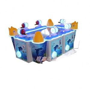 เครื่องเล่นเกมตกปลาแบบตั้งโต๊ะเชิงพาณิชย์สำหรับผู้เชี่ยวชาญ ใช้งานได้ 1 ปี รองรับเหรียญหยอด ใช้งานได้ในร้านเกม รองรับภาษาอังกฤษ เล่นได้ 6 คน - Product Image 2