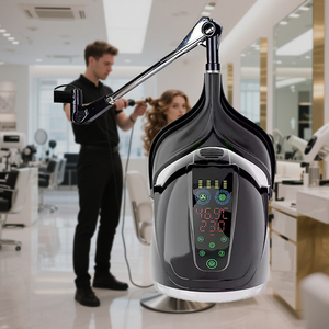 Professional 1000W Ionic <strong>Hair</strong> <strong>Dryer</strong> Touch Screen &amp; 7 Colors LCD Wall Mountable Bonnet <strong>Hair</strong> <strong>Dryer</strong> for Salon Styling - Product Image 1