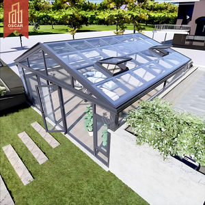 OEM casas prefabricadas estructura de acero casa de cristal sol hogar sala de estar moderno contenedor <span class=keywords><strong>restaurante</strong></span> - Product Image 4