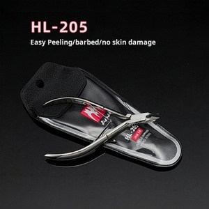 Tijeras de Manicura Profesionales para Salón de Uñas, Herramienta para Remover Piel Muerta con Hoja Curva de Acero Inoxidable y Punta Afilada para Cutículas - Product Image 6