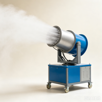 Canon à brouillard haute pression pour la lutte contre la poussière sur les chantiers de construction et la protection de l'environnement