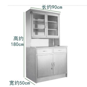 Table d'opération en acier inoxydable, armoire à pharmacie, tiroir avec serrure, armoires de classement, armoires de stockage, armoires de distribution, hôpital - Product Image 3