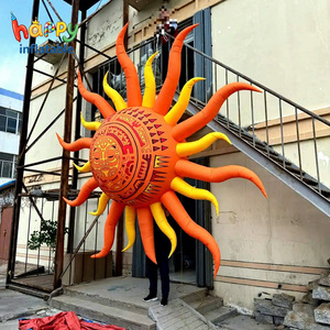 Pallone Gonfiabile a Forma di Sole da 2m, Modello Personalizzato per Decorazione di Eventi, Pubblicità e Parate - Product Image 4