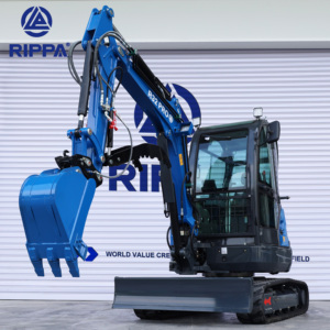 Mini-excavatrice chinoise de 3,5 tonnes avec moteur Kubota, norme EPA Euro5, mini-excavatrice sur chenilles pour travaux agricoles avec godet - Product Image 6