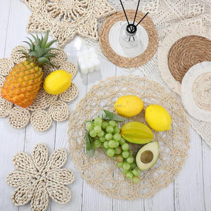 Set di 7 Cesti da Parete in Stile Boho, Decorazione in Vimini <span class=keywords><strong>e</strong></span> Rattan per Soggiorno, Camera da Letto <span class=keywords><strong>e</strong></span> <span class=keywords><strong>Cucina</strong></span> - Product Image 4