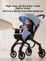 Poussette pliable multifonctionnelle portable pour nouveau-nés, 4 en 1 et 3 en 1, Coches Para Bebes, poussettes pour bébés