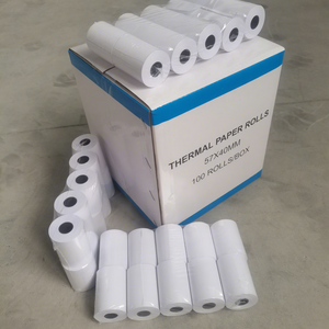 100rolls /box Thermal <strong>Paper</strong> <strong>Rolls</strong> 57x40mm White Thermal <strong>Paper</strong> Printing for POS Machines - Product Image 1
