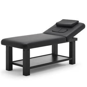 Mesa de masaje moderna ajustable para salón de belleza, base de metal ajustable para salón de belleza, cuerpo especial, cama de masaje plegable para Spa - Product Image 1