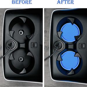 Sous-verres de voiture disponibles en plusieurs couleurs et sélectionnables auprès de General Motors, sous-verres antidérapants - Product Image 2