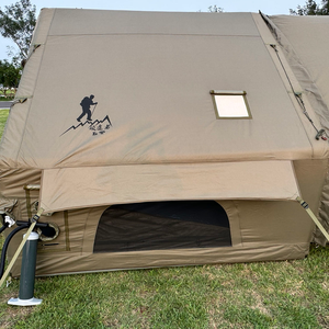 Tente de <span class=keywords><strong>camping</strong></span> quatre saisons gonflable à ouverture rapide et automatique, en tissu Oxford imperméable, vente en gros directe usine - Product Image 4
