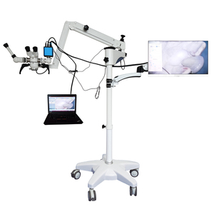 Microscopio Operatorio Multifunzionale ad Alta Potenza 3X-12X, Microscopio Chirurgico Binoculare per Ospedali, Microscopio Operatorio Mobile ENT - Product Image 1