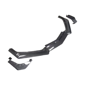 Nouvelle lèvre avant en fibre de carbone C8, style Z07, spoiler de pare-chocs avant pour Chevrolet <span class=keywords><strong>Corvette</strong></span> C8, mise à niveau - Product Image 6